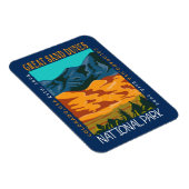 素晴らしコロラド州サンドデュネス国立公園動揺して マグネット (右側)