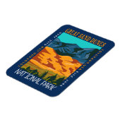 素晴らしコロラド州サンドデュネス国立公園動揺して マグネット (左側)