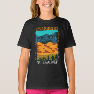 素晴らしコロラド州サンドデュネス国立公園動揺して Tシャツ