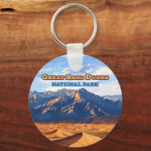 素晴らしコロラド州サンドデュネス国立公園 キーホルダー (正面)