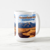 素晴らしコロラド州サンドデュネス国立公園 コーヒーマグカップ (正面右)