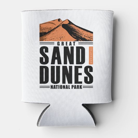 素晴らしコロラド州サンドデュネス国立公園 缶クーラー (正面)