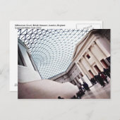 素晴らしコート – 英国博物館 ポストカード (正面/裏面)