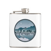 素晴らしサカンダガレイクニューヨーク反射 フラスク (正面)
