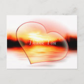 素晴らしサンセット写真を追加 ポストカード (正面)