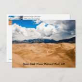 素晴らしサンドダネス国立公園 ポストカード (正面/裏面)