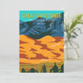 素晴らしサンドデュネスナショナルパークコロラドヴィンテージ シーズンカード (スタンド正面)