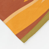 素晴らしサンドデュネスナショナルパークコロラドヴィンテージ フリースブランケット (角)