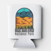 素晴らしサンドデュネスナショナルパークコロラドヴィンテージ 缶クーラー (裏面)