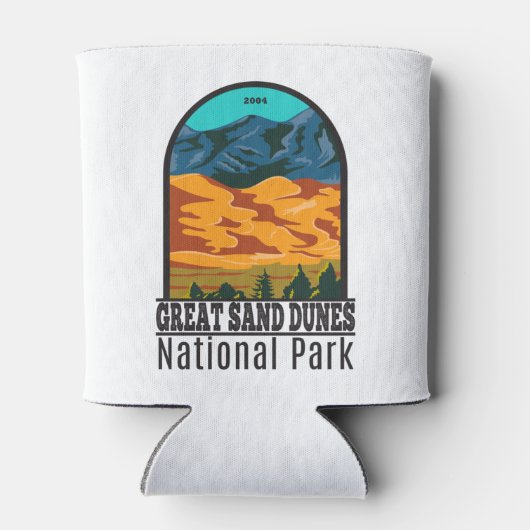 素晴らしサンドデュネスナショナルパークコロラドヴィンテージ 缶クーラー (裏面)