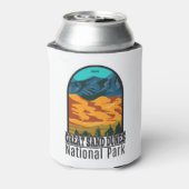 素晴らしサンドデュネスナショナルパークコロラドヴィンテージ 缶クーラー (缶裏面)