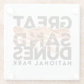 素晴らしサンドデュネス国立公園 ガラスコースター (裏面)