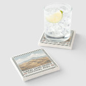 素晴らしサンドデュネス国立公園 ストーンコースター (横)