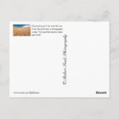 素晴らしサンドデュネス国立公園 ポストカード (裏面)