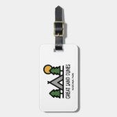 素晴らしサンドデュネス国立公園 ラゲッジタグ (正面縦)