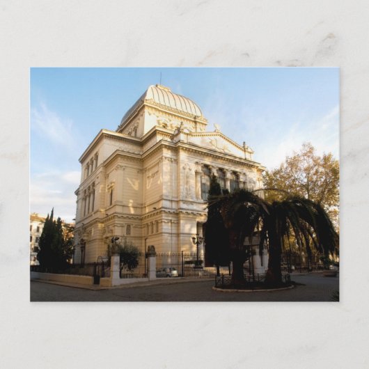 素晴らしシナゴーグオブローマ ポストカード (正面)