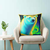 素晴らしシロクマ。 クッション (椅子)