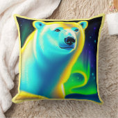 素晴らしシロクマ。 クッション (ブランケット)