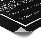 素晴らしジョークカスタムカラーポスター#2 ポスター (角)