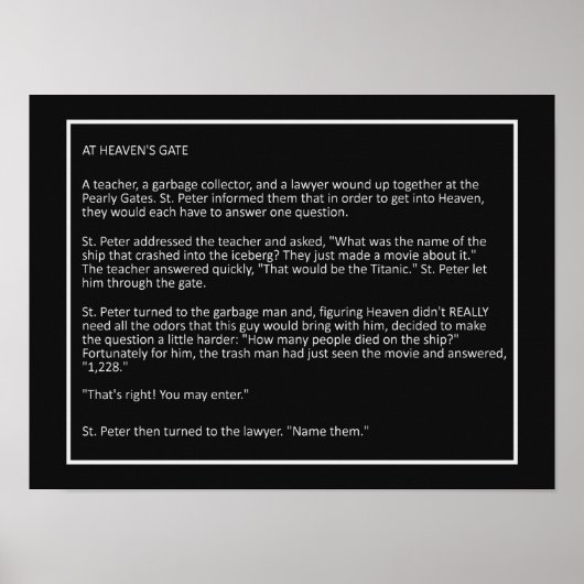 素晴らしジョークカスタムカラーポスター#2 ポスター (正面)