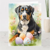 素晴らしスイスの山 カード (正面)