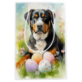 素晴らしスイスの山 ミディアムペーパーバッグ (正面)