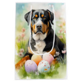 素晴らしスイスの山 ミディアムペーパーバッグ (裏面)