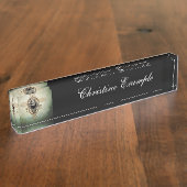 素晴らしスカル デスクネームプレート (側面)