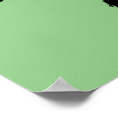 "素晴らしスコット！"，スコットランドのテリア/赤い愛のハート ポスター (角)