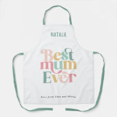 素晴らしスタイリッシュ数々の写真エレガント エプロン (正面)