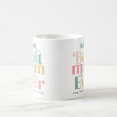 素晴らしスタイリッシュ数々の写真エレガント コーヒーマグカップ (中央)