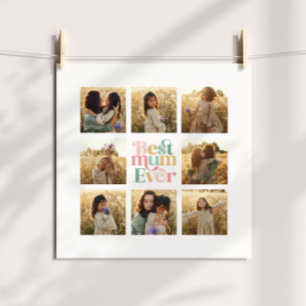 素晴らしスタイリッシュ数々の写真エレガント ポスター