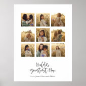 素晴らしスタイリッシュ数々の写真エレガント ポスター (正面)