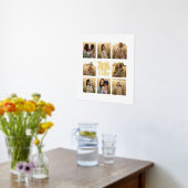 素晴らしスタイリッシュ数々の写真エレガント 箔ポスター (レイダウン (キッチン))