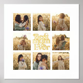 素晴らしスタイリッシュ数々の写真エレガント 箔ポスター (正面)