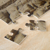 素晴らしスフィンクス像カイロのピラミッドエジプト旅行 ジグソーパズル (側面)