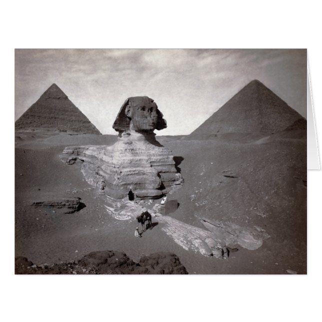 素晴らしスフィンクス&ギザピラミッド壊死症エジプト (正面横)