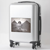 素晴らしスフィンクス&ギザピラミッド壊死症エジプト シール (スーツケース)