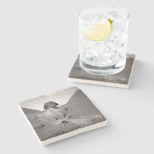 素晴らしスフィンクス&ギザピラミッド壊死症エジプト ストーンコースター (横)