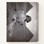 素晴らしスフィンクス&ギザピラミッド壊死症エジプト ノートブック (裏面)