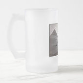 素晴らしスフィンクス&ギザピラミッド壊死症エジプト フロストグラスビールジョッキ (左)