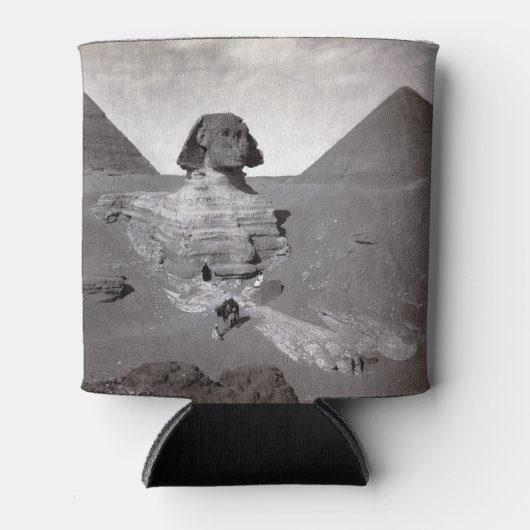 素晴らしスフィンクス&ギザピラミッド壊死症エジプト 缶クーラー (正面)