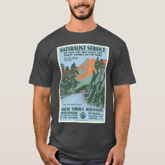 素晴らしスモークマウンテンズナショナルパークテネシーN Ca Tシャツ