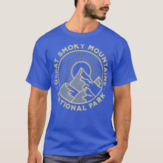 素晴らしスモークマウンテンズナショナルパークランドスケープシーン Tシャツ