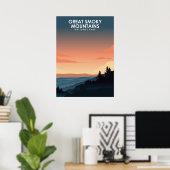 素晴らしスモーク山国公園旅行ポスター ポスター (ホームオフィス)