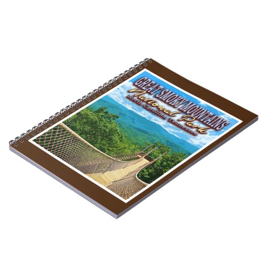 素晴らしスモーク山国立公園 – NC - TC ノートブック (左側)