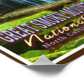 素晴らしスモーク山国立公園 – NC - TC ポスター (角)