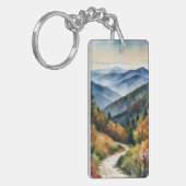 素晴らしスモーク山水色キーチェーン キーホルダー (正面左)