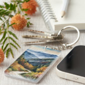 素晴らしスモーク山水色キーチェーン キーホルダー (正面右)