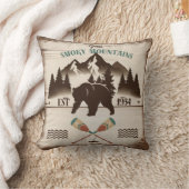 素晴らしスモーク山脈、TNベア クッション (ブランケット)